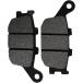 Motorcycle Front Rear Brake Pads Kit for Honda NSS250 NSS 250 A (ABS) Reflex 2001 2002 2003 2004 2005 2006 2007 Braking (Color : 1 Pair Rear Pads)