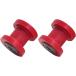 2Pcs 8mm Chain Tensioner  Chain Roller Slider Tensioner Wheel Guide for Motorcycle Pit Dirt Mini Bike ATV for Honda Nighthawk 1982-2004(Red)