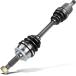 A-Premium CV Axle Shaft Assembly Compatible with Nissan Altima 2002 2003 2004 2005 2006 L4 2.5L  Front Left Driver Side  Replace# 391018J015  39101