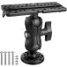 [ параллель импортные товары ]TSV Fish Finder Mount Base Universal Mounting Plate Fish Finder Br