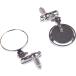 MotorToGo 1 Pair Chrome Folding CNC Convex Lens Handlebar End Motorcycle Mirrors Compatible for 1995 Kawasaki Ninja 600R¹͢