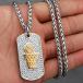 ¹͢ʡBetween Gold Basketball Into The Frame Bling Pendant Male Hip-hop Ra