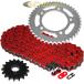 Red O-Ring Drive Chain & Sprockets Kit for Honda CBR1100XX Blackbird 1997-2007 Model KVTR-2408¹͢