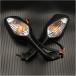 ¹͢ʡMotorcycle Rear View Rearview Side Mirrors Signal LED Light For HOND