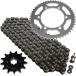 ���¹�͢���ʡ�For Black Drive Chain And Sprocket Kit for Yamaha TTR230 2005-2017 M