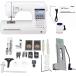 [ параллель импортные товары ] Juki HZL-F400 Exceed Series Computer Sewing Quilting Machine White