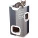  cat. tower. joruje. landing, gray . beige. wool 78cm Trixie Heimtierbedarf company, scratch, cat parallel imported goods 