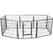 Iconic Pet Heavy Duty Metal Tube Pet Exercise and Training Playpen 32inch