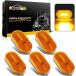 [ параллель импортные товары ] Partsam 5x Amber Clearance/Marker Side Light w/Removable Lens DOT C