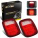 [ параллель импортные товары ] Partsam 2x Universal 16 LED Stop Tail Turn Signal Backup Reverse Br
