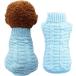 [ параллель импортные товары ] Knitted Braid Plait Turtleneck Sweater Knitwear Outerwear for Dogs