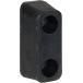 [ параллель импортные товары ] Buyers Products B5540 бампер ( бампер, резина,2.5 дюймовый ×3 дюймовый ×6 дюймовый, пара )