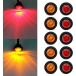 [ параллель импортные товары ] Purishion 10 x 3/4 дюймовый круглый LED клиренс свет передний задний боковой маркер (габарит) индикатор свет грузовик машина 