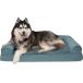 Furhaven XL Memory Foam Dog Bed Plush &amp; Suede Sofa-Style w/ Removable Washable Cover - Deep Pool Jumbo (X-Large) parallel imported goods 