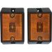 [ параллель импортные товары ] MAXXHAUL 80745 Side Marker LED Amber Light - 2 Pack