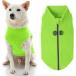 [ параллель импортные товары ] Gooby Zip Up Fleece Dog Sweater - Lime Medium - Warm Pullover Flee