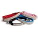 [ параллель импортные товары ] CHUKCHI Soft Velvet Safe Cat Adjustable Collar Bling Diamante with