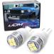 [ параллель импортные товары ] iJDMTOY (2) JDM ксенон белый 4-SMD High Power LED зеркало заднего вида для замены лампа 2007-2014 Toyota 