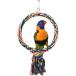 [ параллель импортные товары ] Litewoo Bird Swing Toy Colorful Cotton Rope Perches for Parrots Bud