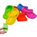 [ параллель импортные товары ] Bonka Bird Toys 2183 Pk6 Mini Sandal Foot Beak Chew Throw Parrot Pa