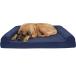 Furhaven XXL Cooling Gel Foam Dog Bed Quilted Sofa-Style w/ Removable Washable Cover - Navy Jumbo Plus (XX-Large) parallel imported goods 