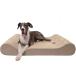 Furhaven Giant Orthopedic Dog Bed Microvelvet Luxe Lounger w/ Removable Washable Cover - Clay Giant (XXX-Large) parallel imported goods 