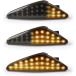 [ параллель импортные товары ] Gempro 2Pcs Dynamic Amber LED Side Marker Turn Signal Light For BMW