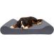 Furhaven Giant Cooling Gel Foam Dog Bed Microvelvet Luxe Lounger w/ Removable Washable Cover - Gray Giant (XXX-Large) parallel imported goods 