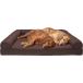 Furhaven XXL Orthopedic Dog Bed Quilted Sofa-Style w/ Removable Washable Cover - Coffee Jumbo Plus (XX-Large) parallel imported goods 