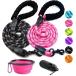 [ параллель импортные товары ] COOYOO 2 Pack Dog Leash 2/5/6 FT Heavy Duty - Comfortable Padded Ha