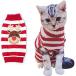 [ параллель импортные товары ] BOBIBI Cat Sweater Christmas Santa Claus Pet Cat Winter Knitwear Wa