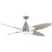 Monte Carlo 4BFR54BSD-V1 Butterfly Modern Damp Locations Outdoor/Indoor 54inch Ceiling Fan with LED