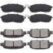 ¹͢ʡ Ceramic Brake Pads Kits SCITOO 8pcs Brakes Pads Set fit for 2003-20