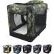 [ параллель импортные товары ] EliteField 3-Door Folding Soft Dog Crate Indoor &amp; Outdoor Pet Home