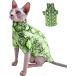 [ параллель импортные товары ] Limited Edition Cool Sphynx Hairless Cat Summer Snake Skin Pattern