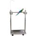 [ параллель импортные товары ] Ozzptuu Metal Bird Feeder Stand Adjustable Height Rolling Bird Perc