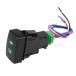 ¹͢ʡ for Long pin Hood Push Button Gorgeri 5 Pin Black Plastic Car Push