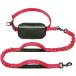 [ параллель импортные товары ] iYoShop Hands Free Dog Leash with Zipper Pouch Dual Padded Handles