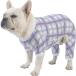 [ параллель импортные товары ] CuteBone Classic Plaid Small Dog Pajamas Stretchy Cat Clothes for D