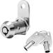 [ параллель импортные товары ] Kingsley Tubular Cam Lock with 1-1/2inch Cylinder-Chrome Finish Ke