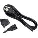 [ параллель импортные товары ] Enduro 6ft 2-Prong 110V AC Power Cord Compatible with Brother Si