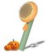 [ параллель импортные товары ] Pumpkin Pet Brush Awpland Self Cleaning Cat Brush with Hair Releas