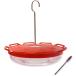 BIRD WISH Hummingbirds Feeder  Leak Proof Hanging with 8 Bird Feeder Ports and Convenient Perch Ring Bird Feeder for Outdoor Garden Window Patio