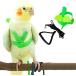[ параллель импортные товары ] Dnoifne Pet Parrot Bird Harness and Leash Adjustable Training Desi