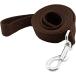 Strong Durable Nylon Dog Training Leash  Traction Rope  4/5/6 Feet Long  3/4 Inch 1 Inch Wide  for Small and Medium Dogs (1'' x 5 FT  Brown)