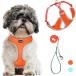[ параллель импортные товары ] ThinkPet Reflective Breathable Soft Air Mesh No Pull Puppy Choke Fr