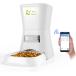 S.Y. 7L Automatic Cat Feeder Wi-Fi Enabled Smart Pet Feeders for Dogs and C