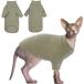 [ параллель импортные товары ] DENTRUN Sphynx Hairless Cats Shirt Pullover Kitten T-Shirts with S