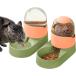 ZWMBYN Automatic Dog Cat Feeder and Water Dispenser Set 2L  Gravity Pet Foo