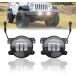 ¹͢ʡ Shocklight Fog Light Led for 2007 - 2018 Jeep Wrangler JK Replaceme